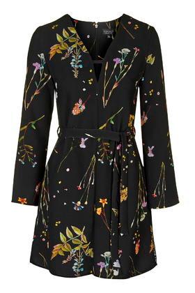 Topshop Tall Botanical Dress