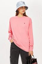 Topshop Long Sleeve Tunic T-shirt