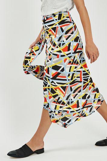 Topshop Metro Sash Skirt By Boutique