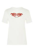 Topshop 'forever' Slogan Lobster T-shirt By Tee & Cake