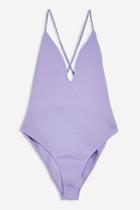 Topshop Neoprene One Piece