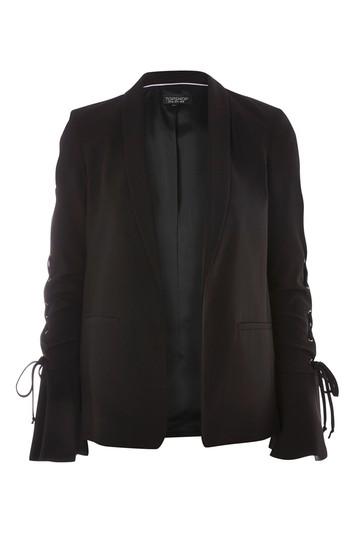 Topshop Ruch Sleeve Blazer