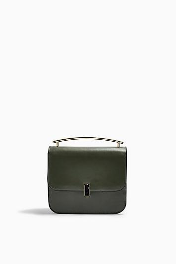Topshop Sahara Olive Cross Body Bag