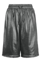 Topshop Metallic Short By Ivy Park