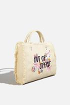 Topshop *out Of Office Tote Bag By Skinnydip