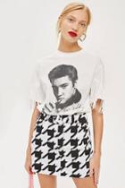 Topshop Elvis Fringe T-shirt By And Finally
