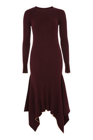Topshop Asymmetric Hem Dress