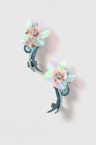 Topshop Sequin Flower Earcuff Earring