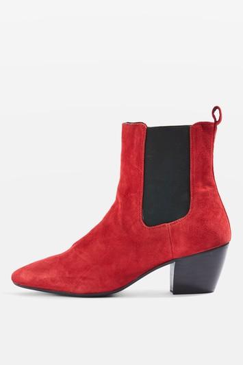 Topshop Bounty Elastic Ankle Boots