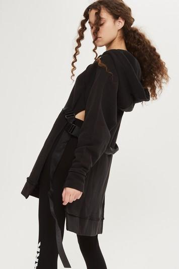Topshop Harness Hoodie By Ivy Park