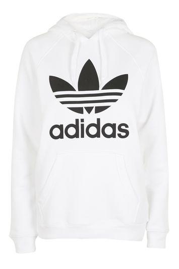 Topshop Trefoil Hoodie By Adidas Originals