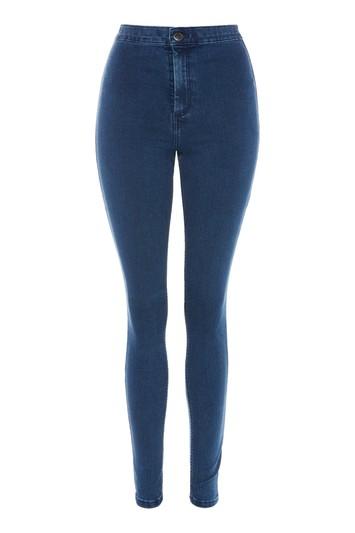 Topshop Moto Indigo Holding Power Jeans