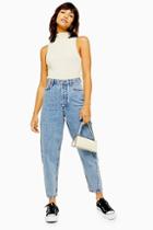 Topshop Mid Blue Ovoid Jeans