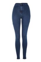 Topshop Tall True Blue Joni Jeans