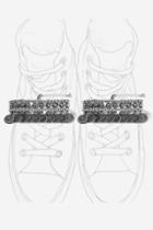 Topshop Ethnic Engraved Double Anklet