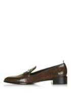 Topshop *belvoir Textured Slippers By Unique