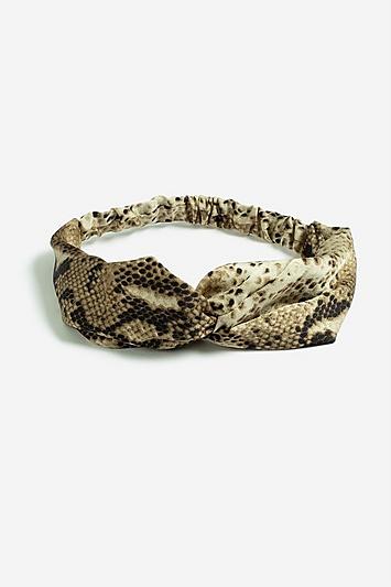 Topshop *snake Print Bandeau
