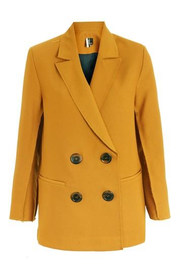 Topshop Raw Edge Blazer