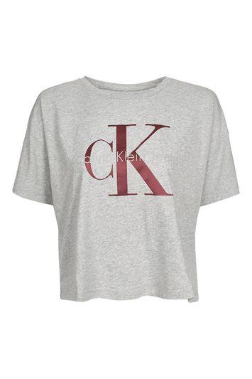 Topshop *cropped T-shirt By Calvin Klein