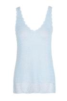 Topshop Fine Gauge Stitchy Vest
