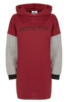 Topshop *rebel Hoodie By Ragged Priest