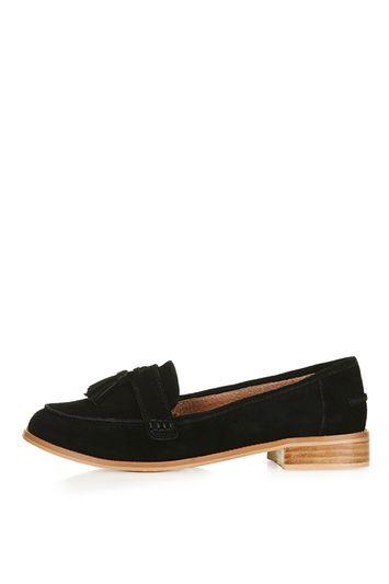 Topshop Lottie Suede Loafers