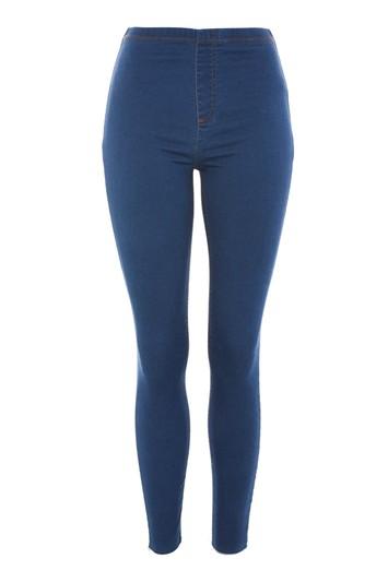 Topshop Raw Hem Denim Leggings