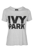 Topshop Logo Crew Neck T-shirt By Ivy Park