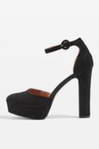 Topshop Closed Toe Platform Shoes