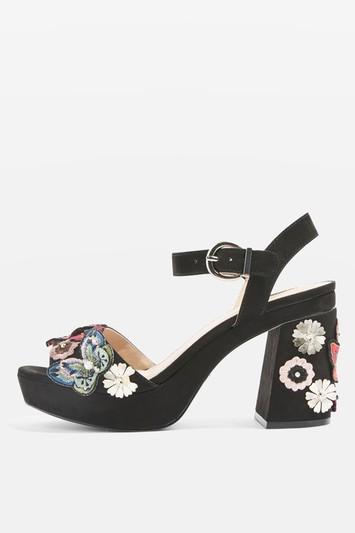 Topshop Laney Embellished Platform Shoes