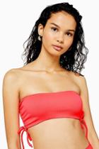 Topshop *reversible Bikini Bandeau Top By We Are We Wear