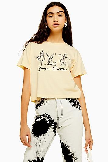 Yoga Cats T-shirt By Tee & Cake