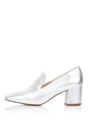 Topshop Jester Mid Heel Loafers