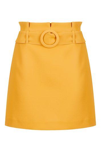 Topshop 80's Paperbag Pelmet Skirt