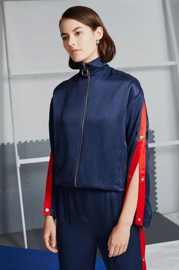 Topshop Tailored Track Top