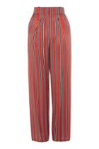 Topshop Striped Slouch Pants