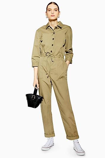 Topshop Cotton Boiler Suit