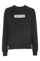 Topshop Thanks For Nothing Sweatshirt By Brashy