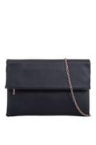 Topshop *black Clutch Bag By Koko Couture