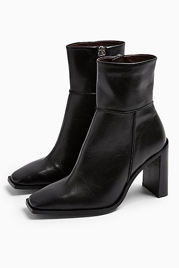Topshop Hero Black Boots