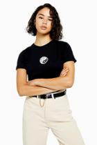 Topshop Petite Yin And Yang T-shirt