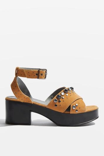 Topshop Vanity Studded Sandals