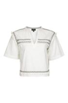 Topshop Tape Detail T-shirt