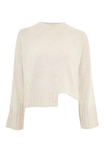 Topshop Half Hem Jumper