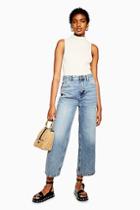 Topshop Bleach New Crop Jeans