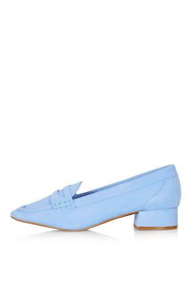 Topshop Kave Block Heel Loafer