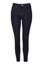 Topshop Petite Pinstripe Jamie Jeans
