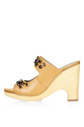 Topshop Limited Edition Peridot High Sandals