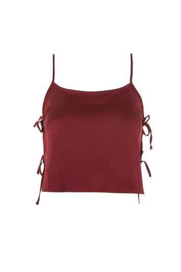 Topshop Tie Detail Cami Top