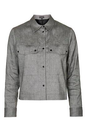 Topshop Studded Harrington Jacket